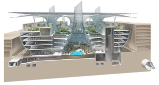 Illustration for article titled Masdar HQ: World's First Positive Energy Building